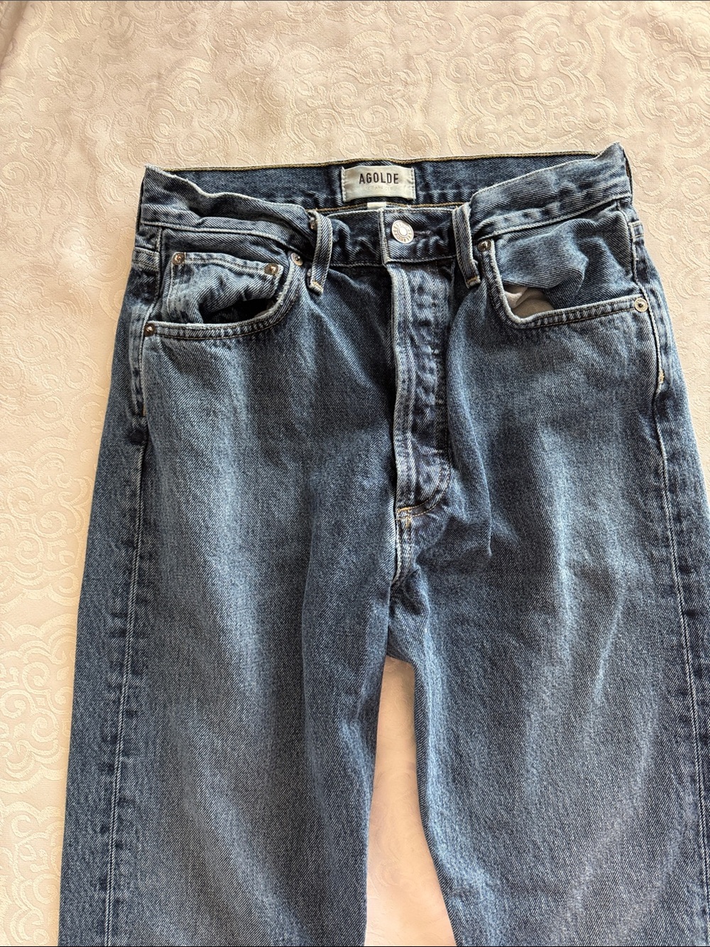 Agolde 90’s oinch waist Denim Jeans